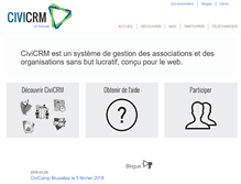 Tablet Screenshot of civicrmfr.org